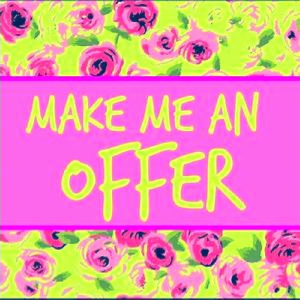 MAKE ME AN OFFER😊